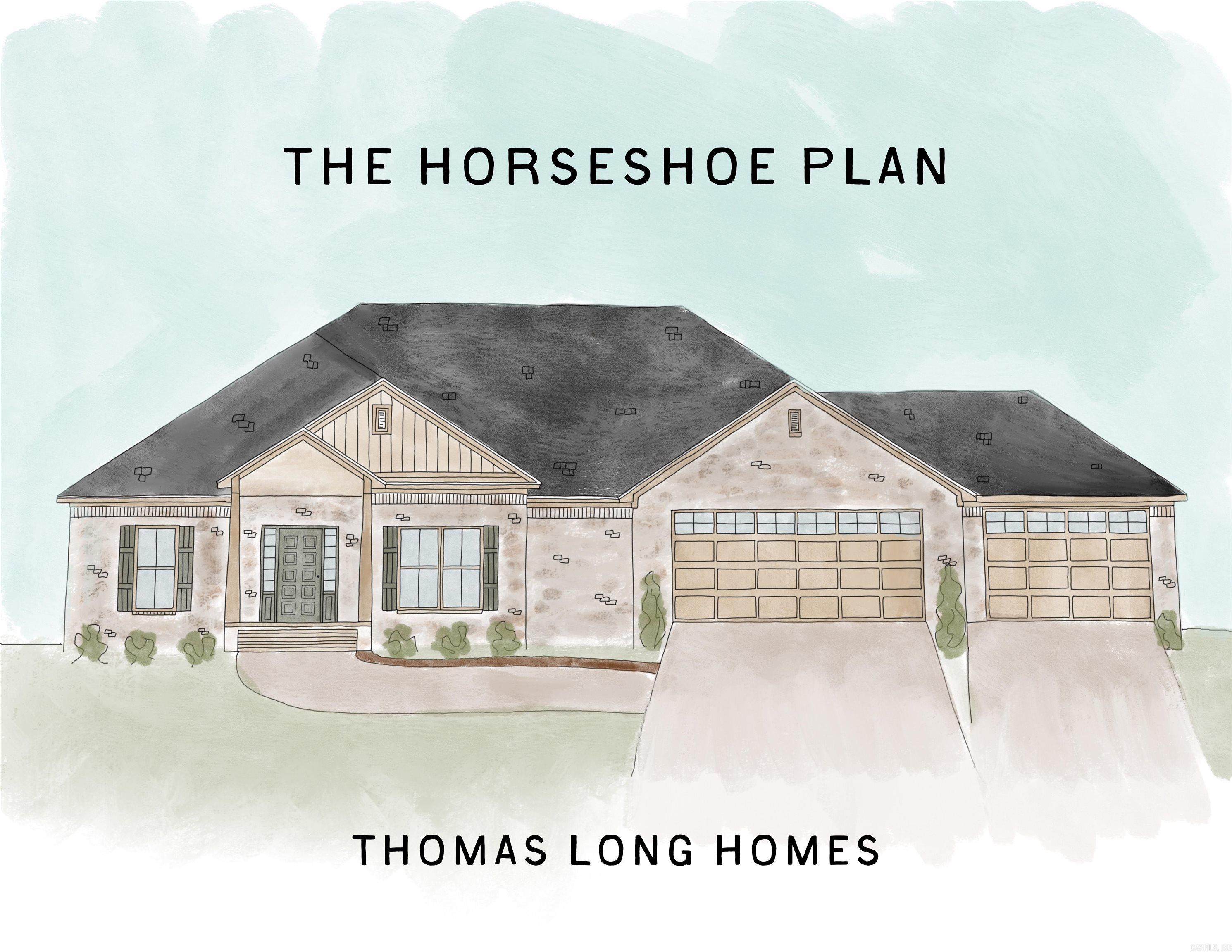The perfect opportunity to build your dream home on a beautiful lot in the country, but minutes from Cabot. This Horseshoe floor plan features a 3 car garage, 4 spacious bedrooms, 3 full bathrooms, and oversized back porch, and more! Clients will be allowed to select their finishes throughout the home to truly make it feel unique to them! Don't miss your chance to own this beautiful home on a gorgeous piece of property!