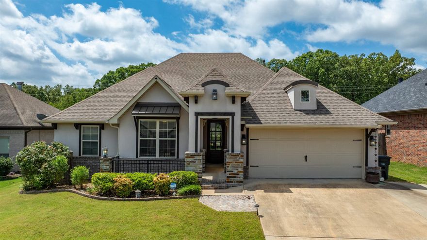 Perhaps THE BEST Custom Floorplan you will ever find in this square footage that lives Much Larger than its quoted size with loads of storage & lots of natural light everywhere. This Peaceful Oasis also comes with a Year-Round Gas-Heated Pool & Waterfall HOT TUB! The moment you drive up you will notice lots of extra architectural features that separate it from all of the other homes around it. Upon entering you are greeted with a highly unique Barrel-Vaulted Ceiling very rarely found in this price range and in every space you can easily see a lot of extra value in the endless features this home possesses that you won't find in any new construction today within $100,000 of this price. It's doubtful you will ever find 4 Bedrooms PLUS A Study in this age & price range either. The Study off the entry way could also be used a separate formal dining room if desired. The Master Suite is a real treat with its oversized bedroom & huge Closet with dual built-in chest of drawers & extra upper row of rod space. You'll also get a huge double-door walk-in pantry, separate desk area & seated space for hanging coats/backpacks. You've got to see this in person TODAY & you'll not be disappointed!