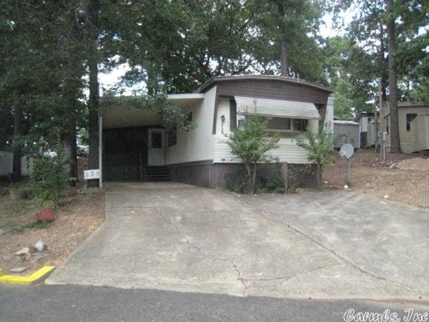 3/2 Mobile Home, storage building. Fridge, washer, dryer to Coney. Being sold to Settle Estate move-in condition. They don't last long in this great location. Selling as no warranties/repairs.