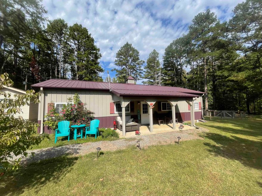 Nestled in the serene Ozarks of Arkansas, this 2-bedroom ranch-style home offers a tranquil escape near the Red River. With a spacious open floor plan, it's perfect for a small family or those seeking a peaceful getaway.The open-concept kitchen and living area make for easy entertaining or cozy nights.The Red River's proximity allows for fishing, kayaking, and nature exploration right from your doorstep. The surrounding Ozark hills offer hiking and outdoor adventures year-round.Conveniently located near charming Ozark towns and recreational areas, this ranch-style home combines riverside serenity with modern amenities. It's an ideal choice for a peaceful escape in the natural beauty of Arkansas. Enjoy the Ozarks from the comfort of this welcoming 2-bedroom ranch near the Red River.