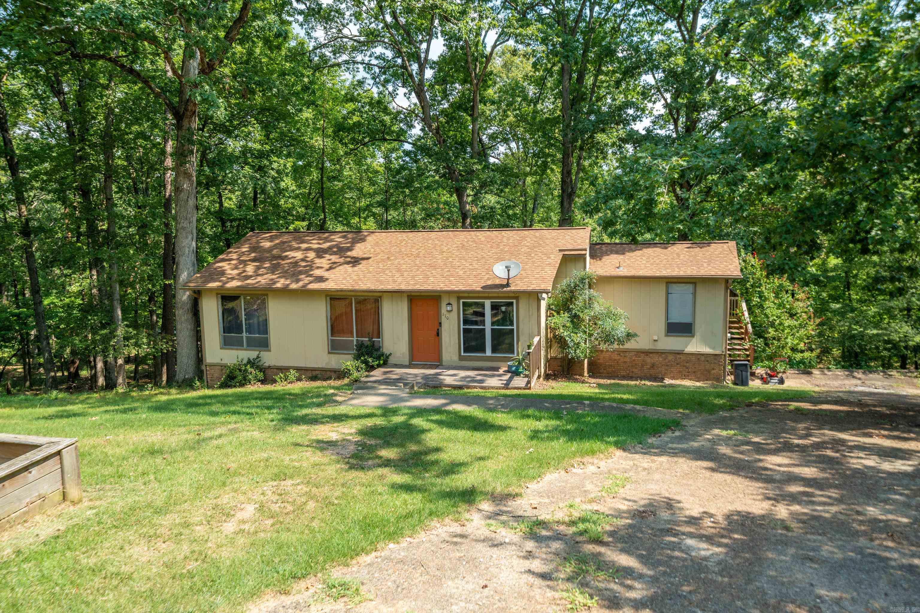 Nice home surrounded by quiet living in beautiful Diamondhead Subdivision. Enter into a large living room area that offer an open living plan including the kitchen. Kitchen has good room and a nice pantry. Plenty of room to entertain with a nice back porch overlooking nature at it's finest. Watch the deer all around. Bedrooms are good size with beautifully painted accent walls. HVAC & Roof replaced in 2019. looking for home where you can get away - this is the place. Refrigerator, Washer & Dryer convey with the property.
