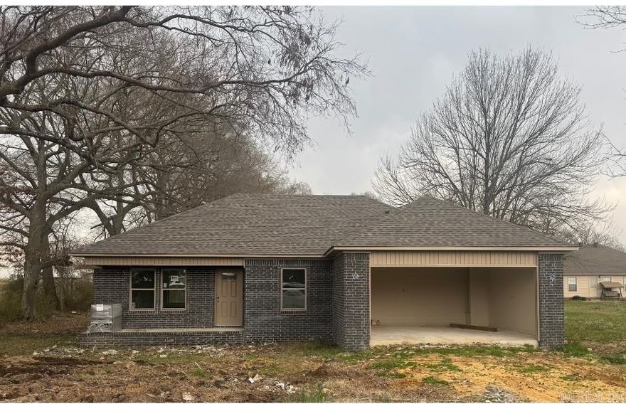 New Construction not yet completed 3 bed 2 bath home. See agent remarks for entrance