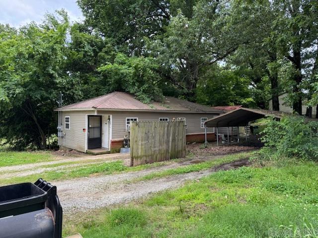 RENTED DUPLEX FOR SALE!! 1301A and 1301B are currently rented with the tenants paying well and wanting to stay. Side A is 1 bedroom, 1 bathroom, living room and kitchen combo and rents for $375 a month. Side B is 1 bedroom, 1 bathroom, living room and kitchen combo and rents for $250 a month. 2024 grossed $7500 for the year. Taxes are $276 per year. The duplex is 776 square foot, there is an 18X20 carport cover and a 12X16 metal building. City utilities. Call for a tour!