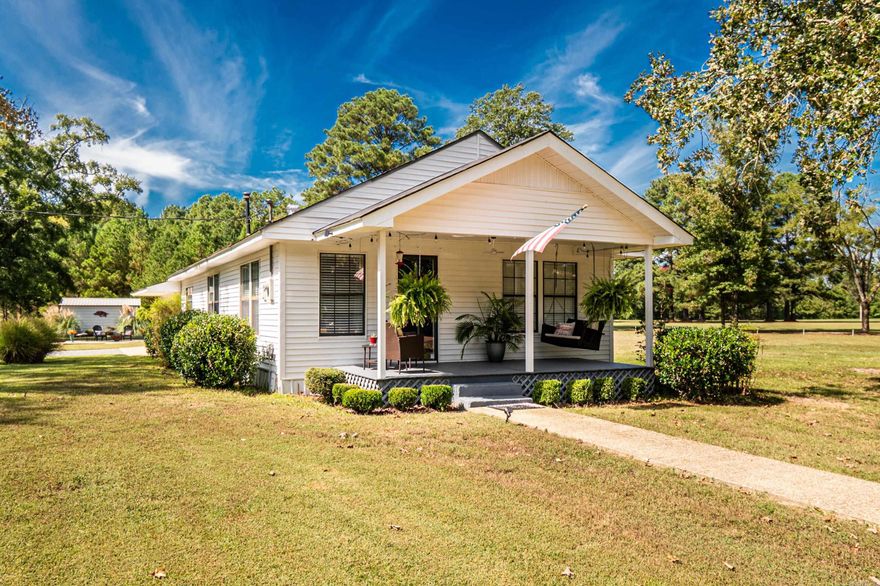 This cozy home has been taken care of by the same family for three generations. This home screams comfortable country living, plenty of privacy, and big yard and even a pond. Sure the home may not have a ton of square footage, but the layout is very efficient and features lots of storage. The home boast tons of updates on the interior and exterior. This would be a perfect starter home or retirement retreat. Somebody could also live in the home while building another home on this property.  Other personal items are up for negotiation with the sale of this home. Mowers, equipment, furniture, etc.
