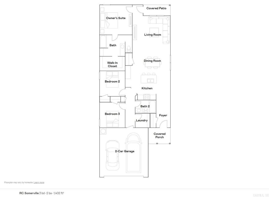 The lovely Somerville home is rich with curb appeal with its welcoming front porch and meticulously maintained front yard landscaping. Inside, you'll find an open floorplan featuring 3 bedrooms and 2 bathrooms, along with a spacious living room that offers comfort and style. The open dining area flows seamlessly into a charming kitchen, thoughtfully designed for hosting and entertaining guests. Step outside to enjoy the beautiful back covered patio, creating a sensational space for relaxation and outdoor gatherings. Explore more about this  home today!    **SEE SHOWING REMARKS & AGENT REMARKS FOR IMPORTANT INFORMATION**