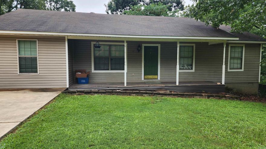 Welcome home.  Quite country living with the convenience of being 15 minutes from Conway and 15 minutes from Vilonia.  This house has 3 bedrooms and 2 full bathrooms, corner lot, tall cathedral ceiling in the main living room, kitchen and dining combo, huge laundry room, a bonus room, and large backyard with a two story storage building. Sq ft is approx. Please measure.