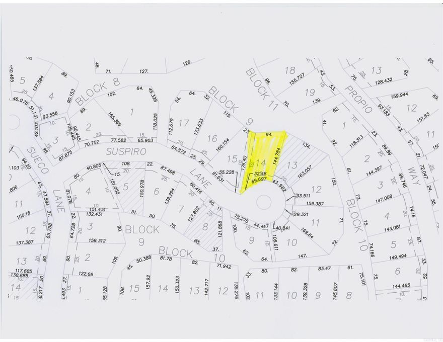 Great buildable lot located in a cul de sac.  You will enjoy the privacy yet still have a few neighbors in the area.  $300 buy in fee to be paid at closing for any new property owners.