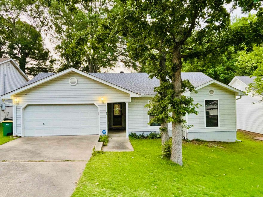 Super cute house with very large, semi-private and fully fenced backyard nestled in Crustal Vally Manor, very near a horse farm, which adds to the serene views! Eat-in kitchen with pantry opens to spacious living room with large fireplace.  The master bedroom has 3 closets and there is abundant storage throughout the home.  Update and improvements include: New roof (Feb. 2024), Bosch dishwasher (April 2023) and kitchen flooring replaced 7 years ago.  All stainless steel/black appliances in great shape, as well as the Shop/storage shed in the backyard. This home is ideal for first time home buyers, anyone needing to downsize, singles that are super busy with work and on the go, or even to add to an investment portfolio.  Agents, please see Confidential remarks before submitting offers.