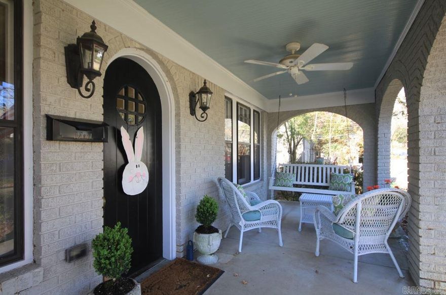 Absolutely charming Heights home in desirable location! Beautiful hardwoods, 9' ceilings, lovely formal areas w/Pullman ceilings, guest BR & full bath on main level, wonderful, open remodeled kitchen/den. Large master suite upstairs w/2 big walkin closets, plus 2 add'l. BRs, hall bath, laundry, & office. Detached, 2-car carport, plus storage building in back. Sunlight pours in throughout this home thanks to so many beautiful wood windows! See agent remarks for exclusions. A special home!