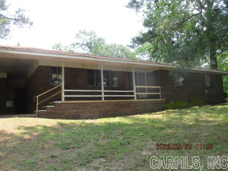 Located in the Caney community just off Hwy 7 South near Lake DeGray.  Large shade trees in a peaceful setting.