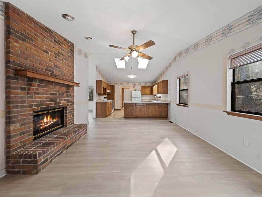 Bring your vision and make this home shine! Tucked away on a quiet cul-de-sac in beautiful Hot Springs Village, this 3-bedroom, 2.5-bath home offers a solid layout and great bones- ready for your updates and personal touch.