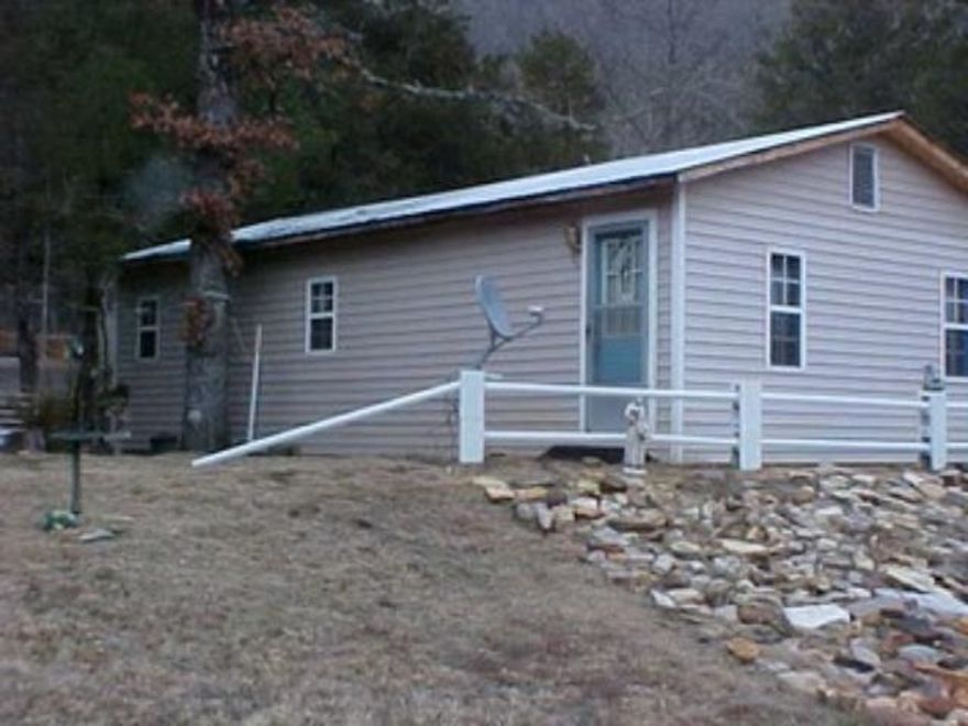 Cabin on 11.23 acres with a year round creek!