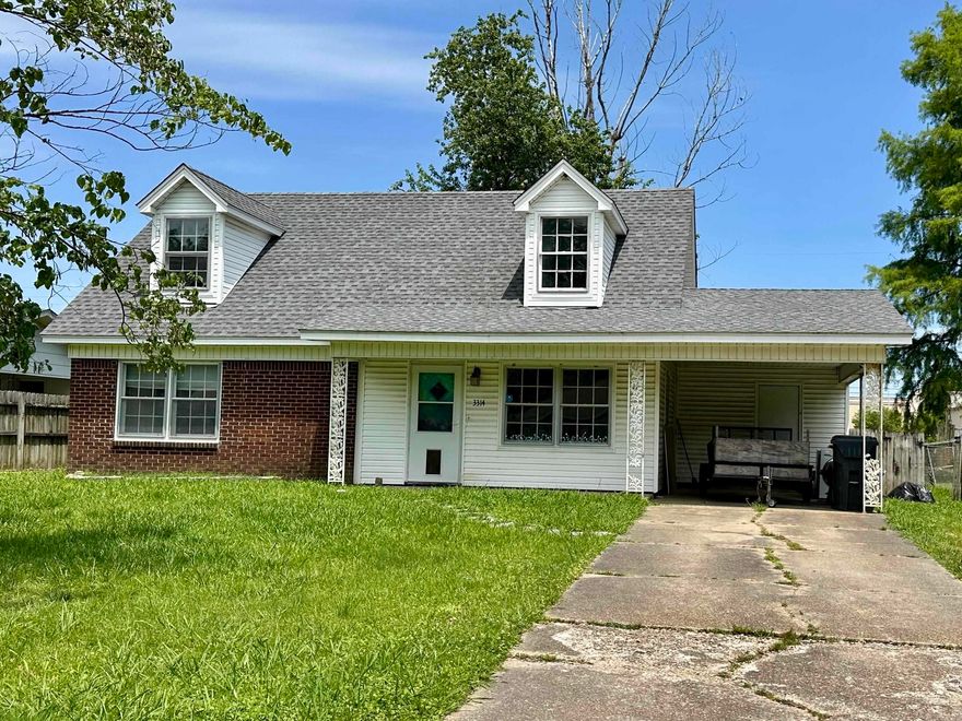 Four bed, 2 bath. Newly remodeled. Centrally located.