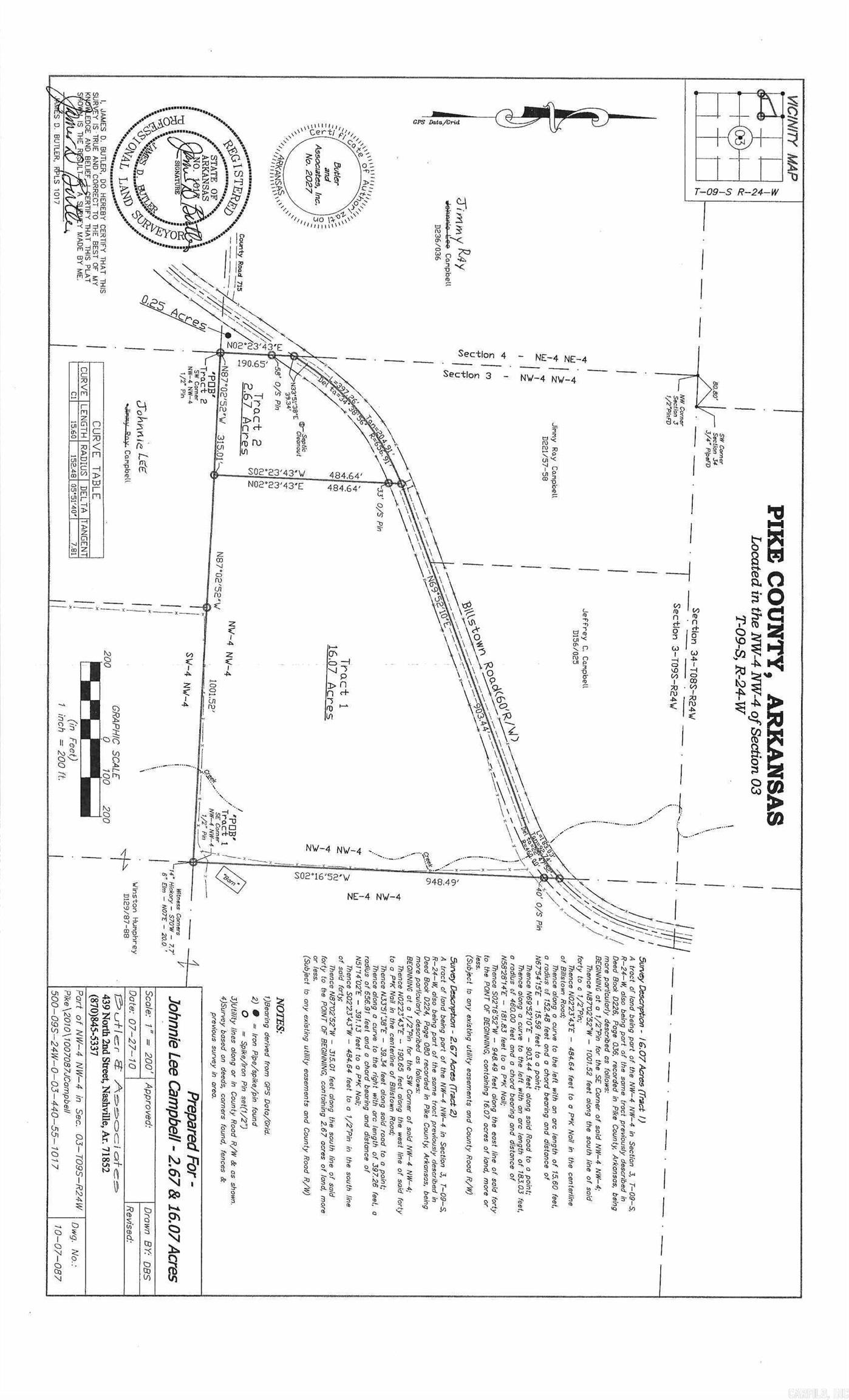 Metes & Bounds - Farm