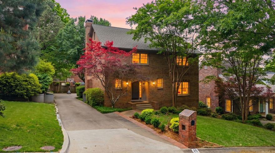 Welcome to this exceptional, solidly built home in the highly sought-after St. Thomas neighborhood. 3 bedrooms and 2.5 baths, this property has a classic, craftsman style with modern finishes. Beautifully renovated throughout, including a stunning primary suite featuring a fully updated bathroom and a large walk-in closet. Two additional bedrooms upstairs with spacious closets share an updated bathroom. Downstairs, there is a large dining room and a sperate living room with beautiful hardwood floors and a woodburning fireplace. The kitchen is perfect for entertaining or great for day-to-day living with ample storage, also including an attached bar and is complete with powder room for guests. Outside, the landscaping is fantastic with plenty space to entertain with a covered porch and a play area for children. There is also detached garage with even more storage. This property maintains its timeless character while incorporating stylish, modern finishes that make everyday living both comfortable and elevated. Agents please see remarks.