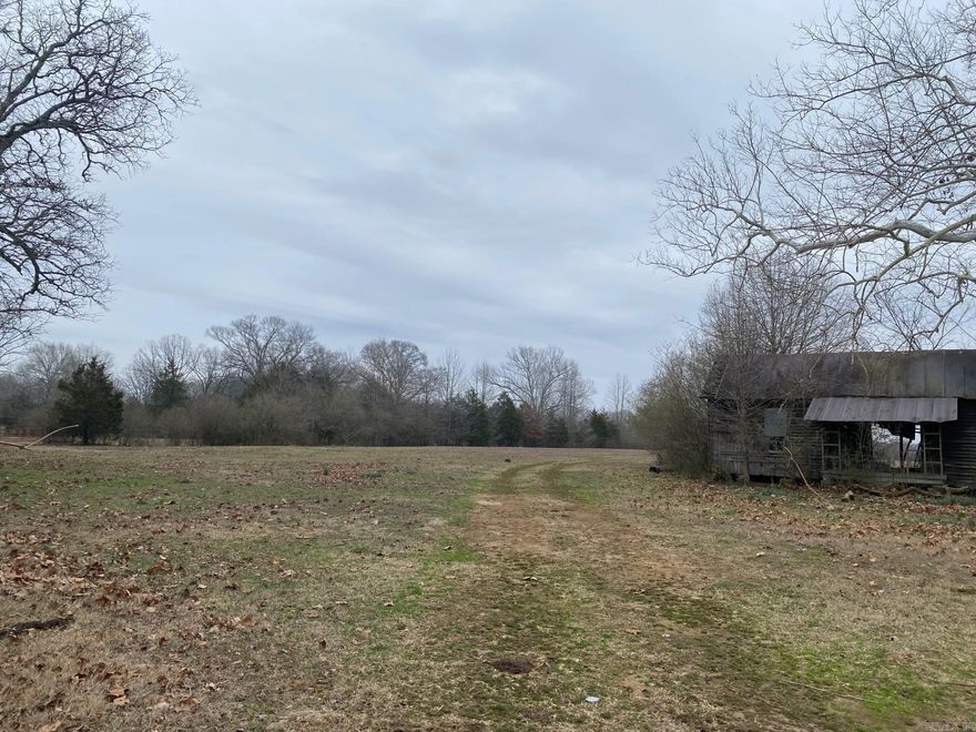 Posted, fenced/shared fencing/cattle on site. Status of road, county maintenance to be verified.