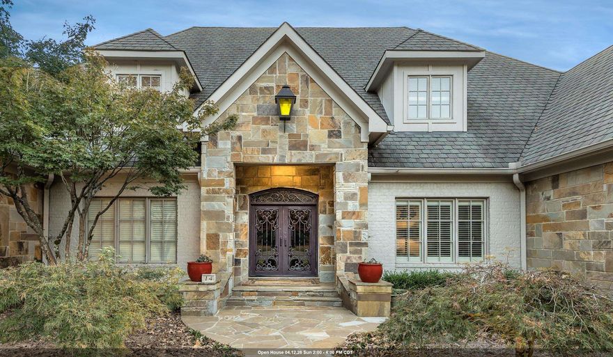 Luxury living awaits at 14 Sologne in West Little Rock. This exceptional estate offers approximately 7,000 square feet, 5 bedrooms, and 5.5 bathrooms, all designed with elegant finishes and timeless architectural details.  One of the most desirable features of this home is that it lives primarily on one level, creating an easy and functional layout for everyday living and entertaining.  Step outside and discover your own private resort-style oasis. The backyard features a vacation-inspired pool and expansive outdoor living area, perfect for hosting friends, relaxing with family, or enjoying quiet Arkansas evenings in complete privacy.  Located in a gated community just minutes from dining, shopping, and premier West Little Rock amenities, this home offers the perfect balance of luxury, comfort, and convenience.