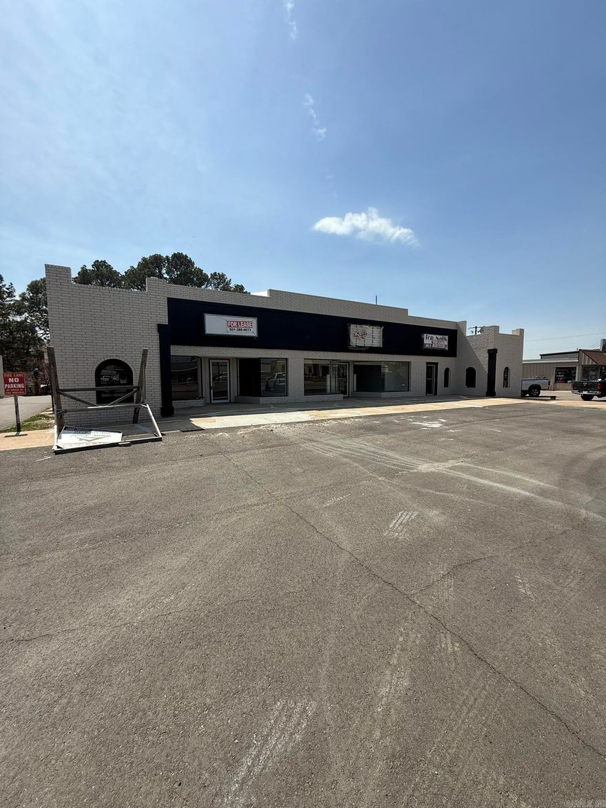 Move-in ready commercial property offering three separate retail or office spaces plus a large storage/warehouse unit in the back. This building has been fully updated inside and out, featuring a brand-new parking lot, all new interior finishes, fresh interior and exterior paint, new spray foam insulation on the ceilings, new LED lighting throughout, and all new HVAC units. The roof has also been recently updated, giving buyers peace of mind for years to come. Each retail/office unit is individually metered and move-in ready, perfect for investors, business owners, or multi-tenant use. The large rear unit offers excellent storage or operational space. Located in a high-visibility area, this property is fully modernized, energy-efficient, and ready for immediate occupancy. An ideal opportunity for anyone looking for a turnkey commercial investment!