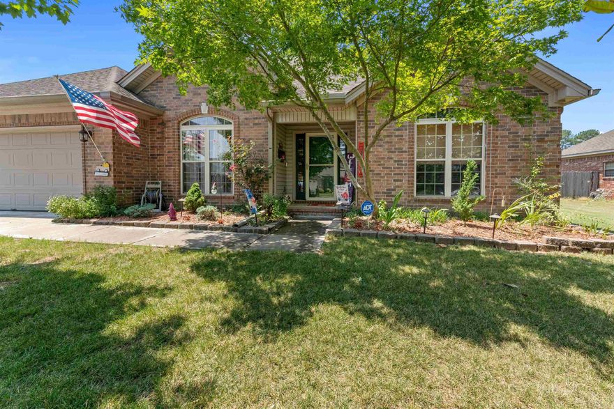 Location! Location! Location! This 3 bedroom, very well taken care of home is conveniently located near the Air Force Base, stores & restaurants with easy access to the freeway for commutes into the metro area. Escape to the sunroom at the back of the home for some quiet time. Step into the backyard for a home owner's paradise including flagstone patio, a 10 x 12 Greenhouse, fruit trees, a 12 x 12 metal shed with electrical outlets and lights, a 24 x 16 deck with power outlets, a pergola with metal roof & lighting, large enough for a hot tub, plus more landscaping & flowering plants all enclosed with a privacy fence. Kitchen is spacious with an island, gas or electric hook up for family cooking time and a large pantry. The home has nice wood floors in living room & formal dining room. Split floor plan, master bedroom has tray ceilings, large closets, whirlpool tub and shower separate. Carpet in bedrooms is newer and in great condition. HVAC is approximately 4 years old, in 2022 extra insulation was added in attic. Additional parking space on the left side of home with a 50 Amp RV outlet. With so many extras this home is a must see! Home has a NEW ROOF!!!!!   Agents see remarks