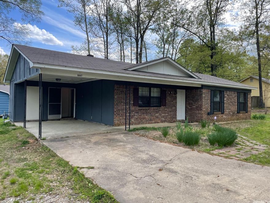 Large master bedroom with walk in closet. Split floor plan. Kitchen is spacious with lots of cabinets. 1/4 acre lot. This home is great for a growing family. Selling as is, price to sell! Property sold AS-IS. Agents see remarks.