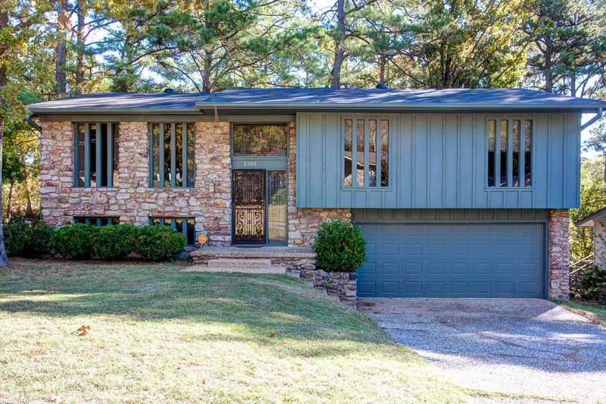 Wonderful family home sits on a large fenced lot that backs up to the neighborhood park & pool!  This well maintained home has room for the whole family - 4 bdrms (split bedroom plan), 2 baths up & a half bath downstairs, spacious living rm, greatroom with rock fireplace & bar area, new tile in the eat-in kitchen, dining rm that opens to newly stained deck overlooking backyard, mstr bedroom has 2 closets & downstairs bdrm has built-ins. New roof, new exterior paint, new whole home generator & so much more!