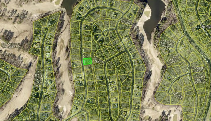 Hot Springs Village (HSV) is the largest gated community in the United States, covering 26,000 acres and featuring 11 lakes, 8 additional golf courses, and miles of walking trails. This lot can be sold as a package deal along with 41 other lots in HSV for only $95k for all 42 lots. (See Agent Remarks)