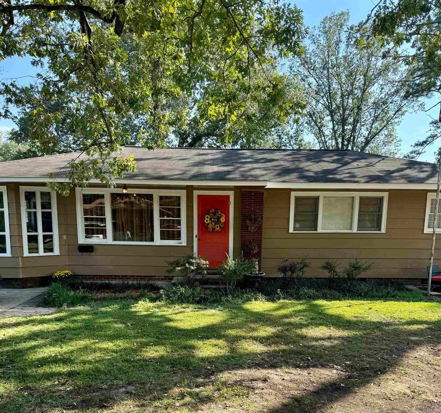 All walls, ceilings, cabinets have just been painted! Outside of house new paint! Real hardwood floors that can be refinished several more times! Refrigerator, washer, dryer remain! New lights and ceiling fans! New hot water heater! Roof 2016! Screened-in back porch. Outside storage building and another outside workshop! Large backyard!