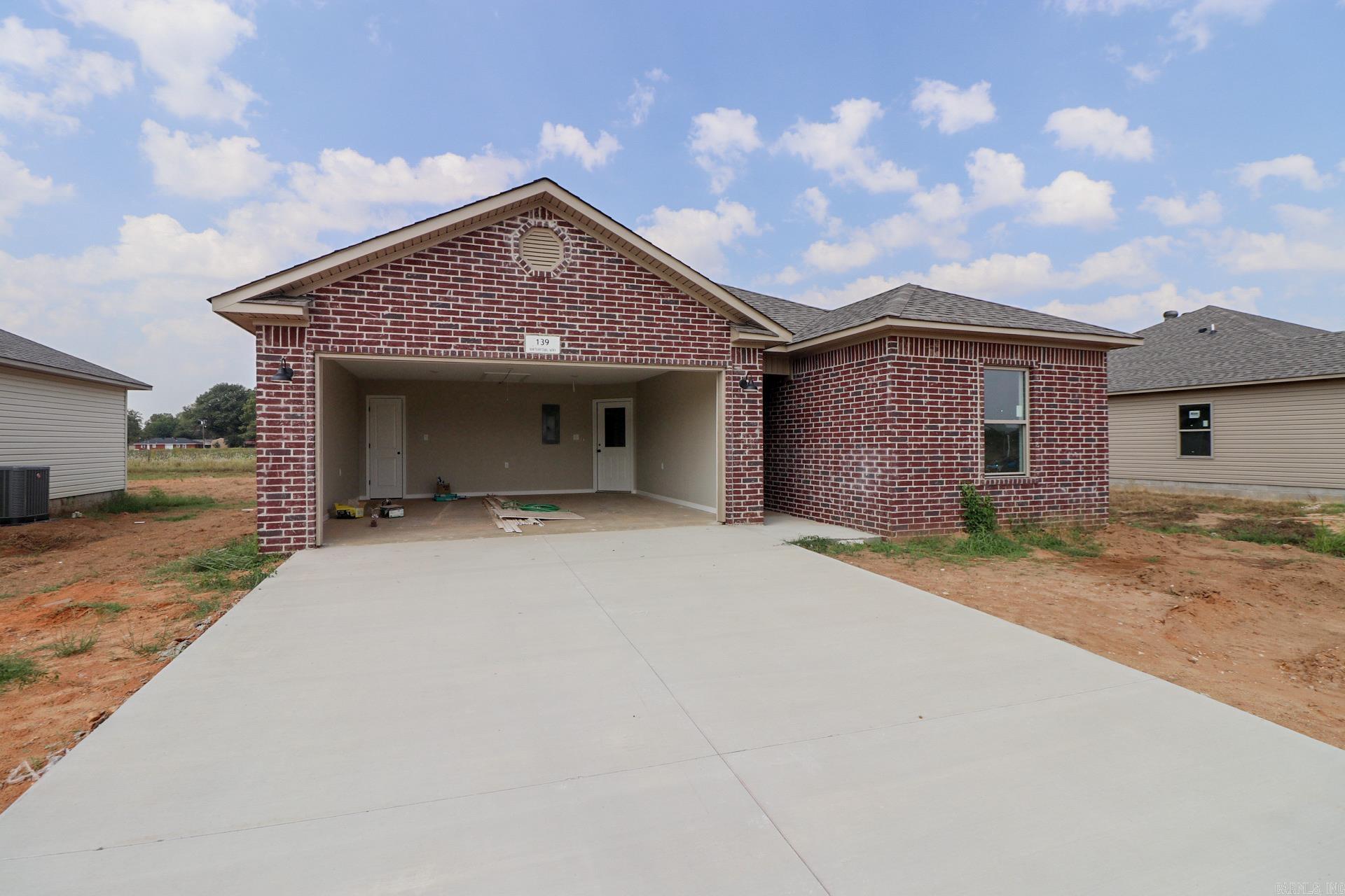Welcome to 139 Waterfowl Way! Step into fresh, modern living in the highly desirable Lakewood Subdivision of Lake City, AR! This 1,247 square foot home pairs timeless design with bold style featuring crisp white cabinets, striking black hardware, and dramatic black marble countertops that make the kitchen a true showstopper. Located in the Riverside School District, families here enjoy the incredible opportunity for students to graduate high school with an associate degree, a benefit that sets Lakewood apart. Just minutes from Lake City's favorite amenities, this home blends modern finishes, smart design, and everyday convenience in one beautiful package. Don't miss your chance to make 139 Waterfowl Way your new address, schedule a private tour today!