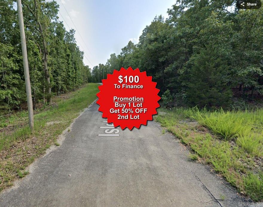 Buy one lot and get 50% off an additional lot! Owner-finance for easy terms. Cash buyers can pay by debit or credit card as well. Nice lot to develop or hold for future value. Public water and electric are available to run to property and will need septic. Owner/agent. No mobiles allowed. 300-2500 minimum build size on any other type of home, depending on subdivision. Finance is 5 months at $237 and closing costs are included. Lots marked with red banner are part of promotion. No limit on lots. Buyer responsible for any/all taxes and lots sold "as-is". Quit claim deed conveys. Parcel ID# 185-13331-000