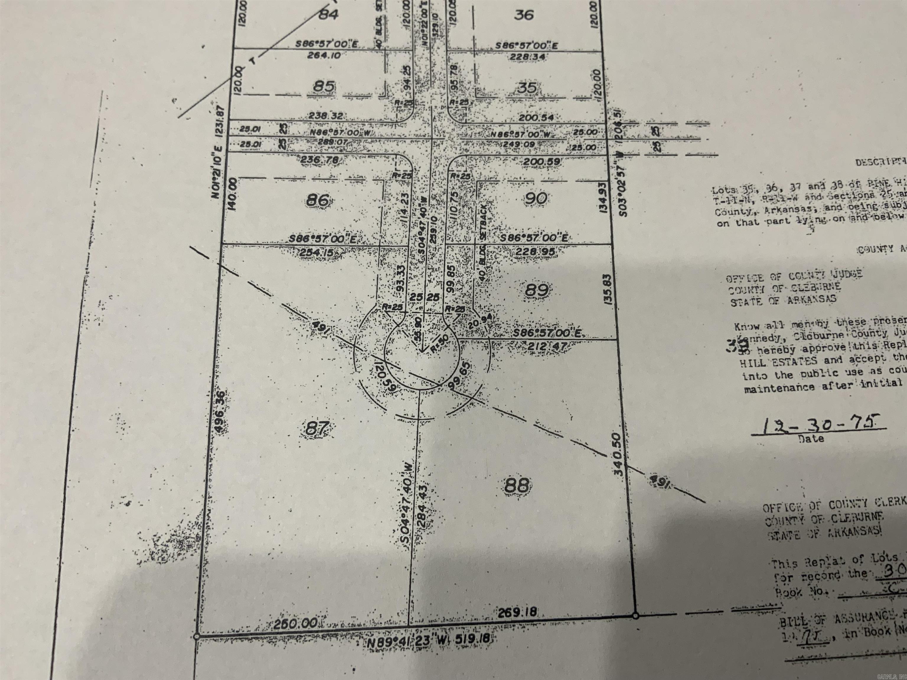 Pine Hills Estates - Land