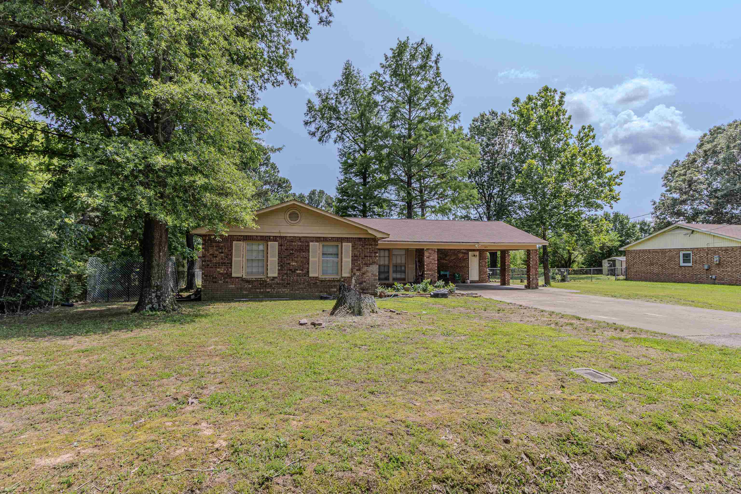 Spacious Ranch-Style Home with Flexible Living Options!! Welcome to 105 Bettie in the heart of Jonesboro! This charming ranch-style home offers 5 bedrooms, 4 full bathrooms, and approximately 2,200 sq ft of versatile living space. Inside, youāll find three distinct living areas, including a formal living/dining room, a cozy family room, and a thoughtful addition to the home brings even more space, including a 4th and 5th bedroom and two extra full bathrooms, offering tons of flexibility and privacy for guest. The breakfast area off the kitchen is perfect for casual meals, and the separate laundry room adds convenience. Step outside to enjoy a fenced-in backyard, ideal for pets, play, or outdoor entertaining.