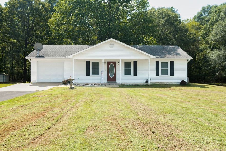 Seller Offering 2-1 Buy Down with Acceptable Offer to help with those Pesky Interest Rates!!! BUILT FOR PEACE & COMFORT ON 3 ACRES & Prime Location!! You will Fall IN LOVE with this...OH SO CUTE, Perfect Little Home! Settled in on a Beautiufl 3 Acre Tract, this 2 Bedroom/2 Full Bath Home Features an Awesome Floor Plan with a Large Living Room, a Kitchen with a Nice Breakfast Area, Breakfast Bar and the perfect amount of Kitchen space. The Master Bedroom offers a Private Bathroom with a walk-in shower and the 2nd Bedroom is Good Size! Just off the kitchen, is a Pretty Sliding Glass Door that opens to a Private Backyard surrounded by Nature and Trees and a Nice Patio for Entertaining! New Roof among other improvments and such a Well Maintained Home! Storage Building stays! Inside Cabot City Limits and just a few minutes to town! This one is a RARE Find! A MUST SEE!