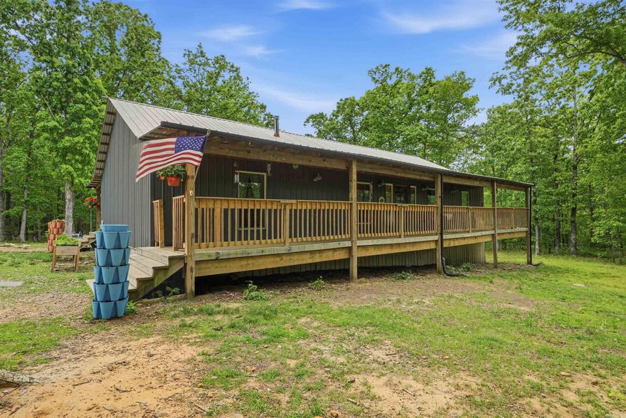 Enjoy country freedom at 1230 Blakey Road in Heber Springs! Situated on just under 3.5 acres with no restrictions, this property offers flexibility for living, hobbies, or animals. Major updates provide peace of mind, including a new HVAC system and ductwork (2025), new electrical panel (2025), and septic clean-out (2025). The crawl space features a vapor barrier and dehumidifier for added protection.  Inside, the layout has been improved for functionality with two closets in the primary bedroom and a walk-in pantry. All appliances convey, making it move-in ready. Outdoors, enjoy fruit trees including pear, peach, and thornless blackberries, along with a new 100’ x 100’ horse pen, chicken coop, gutters, and a 50-amp RV hookup.  The site-built, hand-stacked propane fireplace with electric blower has been recently re-mortared for a secure seal, adding warmth and character. A rare blend of updates, land, and freedom—ready for you!