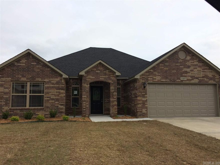 An amazing new construction home that is sure to suit ANY family!  Come and visit this warm and inviting 4 BR, 2 BA home featuring beautiful crown molding throughout the entire home.  Hand-scraped hardwood flooring in the living area, granite counter-tops in the kitchen, and ceramic tile in all wet areas!  The huge master suite features recessed lighting, a large walk-in closet, stand-up shower, and a jetted tub.  A spacious laundry area, 2 car garage, and covered back porch.  Ask about incentives!!