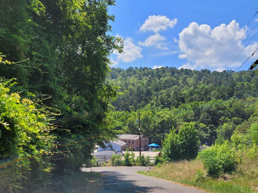 Owner financing available. ($600 per month + down payment) The photo shows the potential view of West Mountain from your front porch if you build your new home on this land. Less than a minute from downtown Hot Springs.