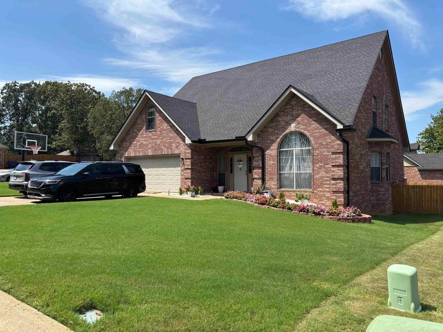 Stunning 5 bedroom, 2 1/2 bath home on a corner lot in a highly desirable subdivision. This beautiful home features a spacious floor plan with a large kitchen, separate dining room and cozy fireplace. The backyard oasis boasts a covered, screened deck, perfect for relaxing and entertaining. Updates include Roof 2024, Water Heater 2021, All Kitchen Appliances 2024, Fence 2025, New Paint! With plenty of room to grow, this home is a must-see! (additional photos to come} Come look, you'll be happy you did!!