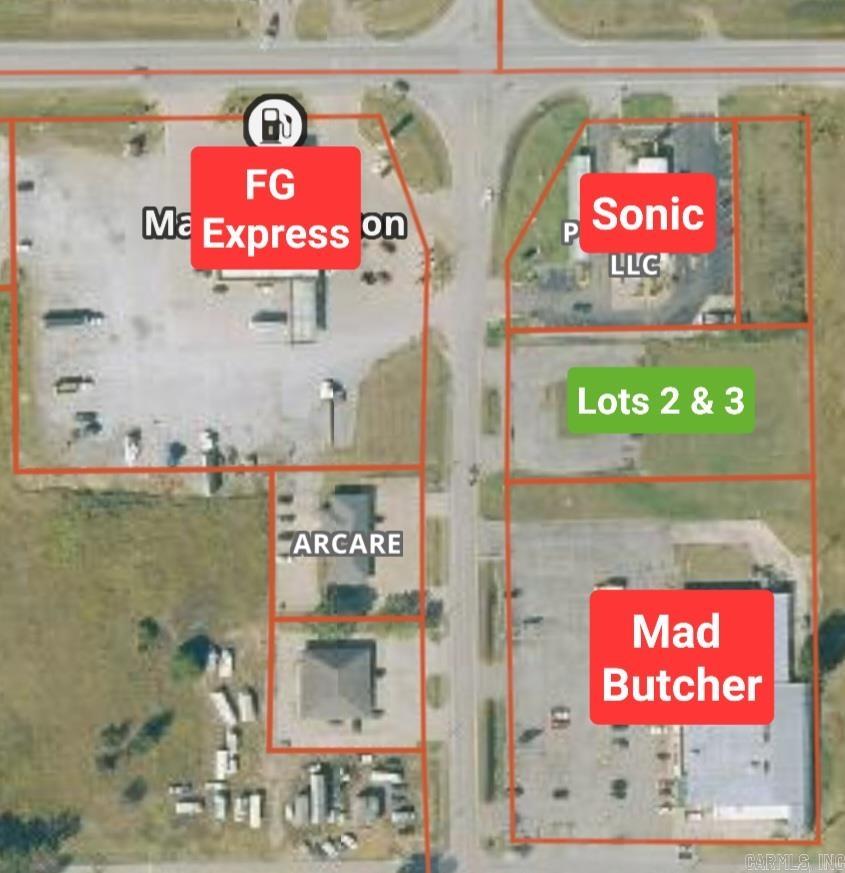 PRIME LOCATION - One acre commerical lot just off Hwy 64 in McCrory for sale and ready for development. Located between the thriving established businesses of Sonic on Hwy 64 and The Mad Butcher on Edmonds Ave, this site provides high traffic and visibility throughout the day and would be a great building site for your office or service business.