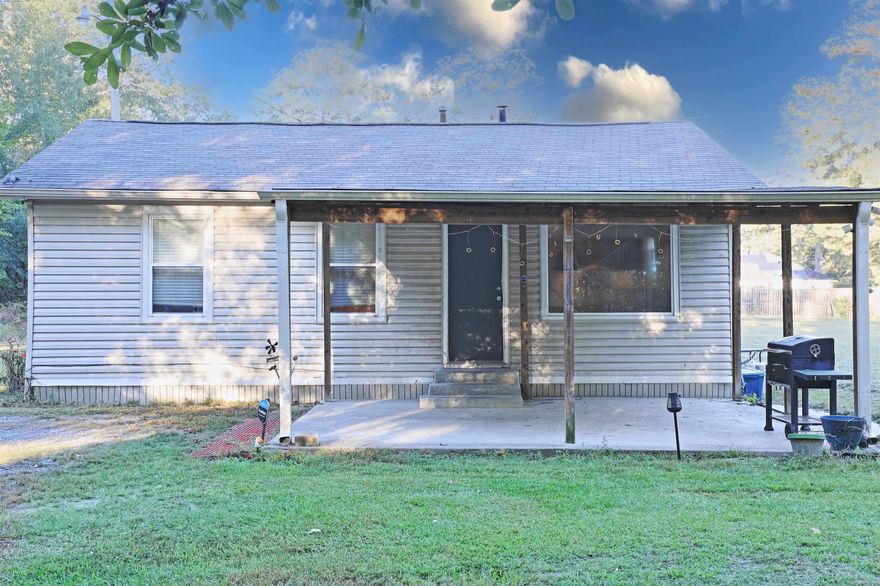 Secluded and full of charm, this 3 bedroom, 1 bathroom home sits on over an acre of land down a private drive, offering peace and privacy just minutes from town. With plenty of space to roam and no through traffic, it’s the perfect retreat for those seeking quiet country living. Located close to Crenshaw Water Park and local schools, this home offers both convenience and a serene setting.  This property is also eligible for Rural Development financing, which means qualified buyers may purchase with zero down payment—a great opportunity for first-time buyers or anyone looking for an affordable path to homeownership.  Don’t miss your chance to own this private piece of countryside. Schedule your showing today!