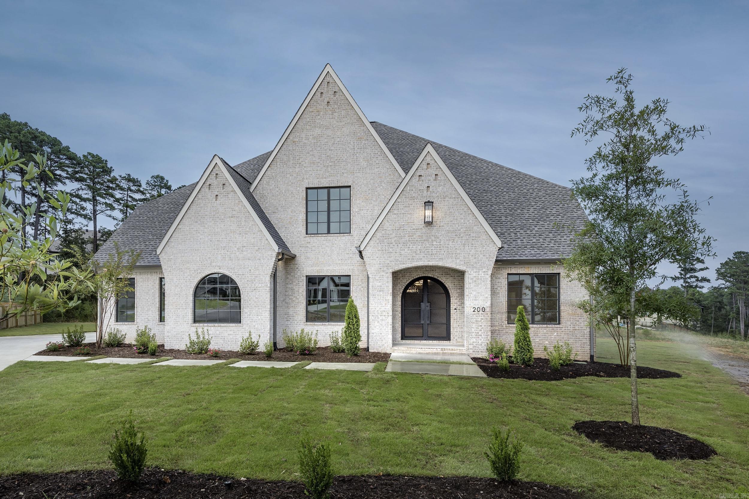 Stunning Transitional Home with Beautiful Views! Nestled in a peaceful cul-de-sac this home offers an unparalleled living experience with its open concept design and beautiful views of lush green space and picturesque vistas. This 5 BR, 4 BA home is the epitome of modern luxury and thoughtful craftsmanship. The main level features a spacious primary suite, complete with tray-vault ceiling, creating an elegant and serene retreat. The chef's kitchen is a culinary dream, boasting a working pantry and seamlessly flowing into the dining area, also adorned with a tray-vault ceiling. Two additional bedrooms on the main level offer flexibility, with one perfectly suited as a home office. Step outside to the oversized, flat lot...a perfect canvas for outdoor living and entertaining. The side loading 3 car garage provides ample space for a workshop and extra storage. Upstairs, two additional bedrooms each with its own bath, along with a media room. Additionally, there's a versatile space that can be used as an office, bunk room, or even heated and cooled storage. Enjoy the home speakers throughout the home making entertaining a joy. This home is practical and beautiful. Schedule today!