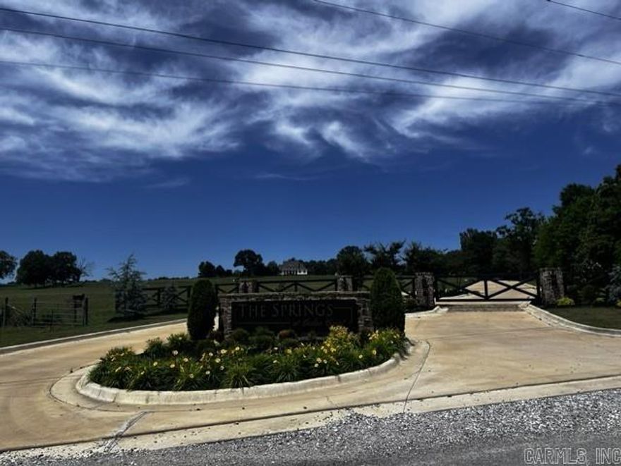 Newly developed upscale subdivision with beautiful 3 acre lots.  Natural gas, water and electric has all been run and ready to hook onto in front of the lot.  Lot located on the higher side of the S/D with paved roads and curbs and a beautiful gated entrance.  This three acre lot has a beautiful setting and it is very peaceful according to the seller!