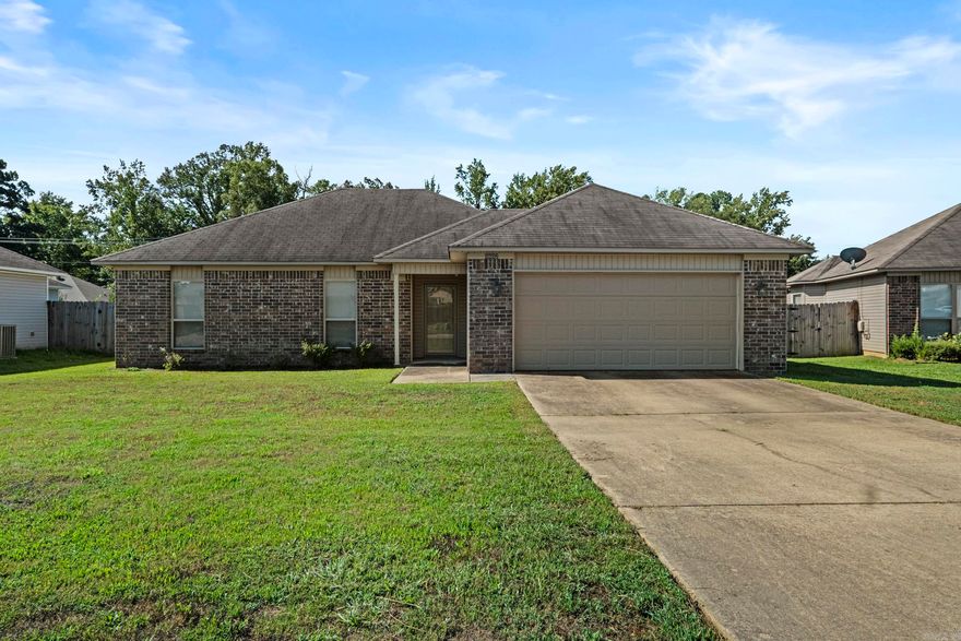 Welcome to this beautifully maintained 3-bedroom, 2-bathroom home that offers comfort, space, and functionality. Step inside to find a nice-sized living room perfect for relaxing or entertaining guests. The eat-in kitchen provides plenty of room for dining and everyday living, with a layout that makes mealtime a breeze. Enjoy the convenience of a 2-car garage and appreciate the privacy of a large, fully fenced-in backyard—ideal for kids, pets, or backyard gatherings. Whether you're a first-time homebuyer, downsizing, or just looking for more outdoor space, this home has everything you need to settle in and make it your own. Don't miss your chance to own this wonderful property—schedule your showing today.