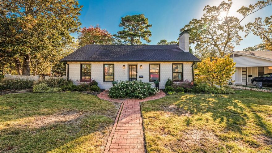 Thoughtfully updated and full of original character, this Midtown gem sits on a desirable corner lot and offers the perfect blend of charm and modern functionality—ideal for both quiet mornings and effortless entertaining. The main level features a warm living room with new windows and a gas fireplace, stunning remodeled kitchen with modern appliances and a smart walk-in pantry, a beautiful office or study with original floors and built-ins, two bedrooms, a full and half bath, and a flexible space that can serve as a second living area or dining room. Upstairs offers a private primary retreat designed with both style and storage in mind. The backyard is a true highlight, showcasing a significant investment in landscaping that creates a private Midtown oasis, complete with an outdoor fireplace, grill area, turf, privacy fence, and covered carport—ideal for year-round gatherings. HVAC recently replaced for added peace of mind. Featured in local design magazines, this unique property truly stands out from the rest!