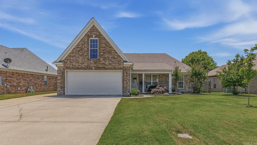 Located in the desirable Friendly Hope Crossings neighborhood in the Valley View area, this beautiful 3 bed, 2 bath home offers the perfect combination of comfort, space, and convenience! Just minutes from the Valley View schools and close to all that town has to offer, the location is hard to beat. Step inside to a spacious living room featuring a cozy gas fireplace and an open layout that flows right into the kitchen. The kitchen offers bar seating, an island for extra prep space, and all-electric appliances. Upstairs, you'll find a bonus room perfect for a playroom, office, or second living area. The large screened-in patio overlooks the level backyard complete with a storage shed, making it a great space for relaxing or entertaining. The spacious primary suite features taller ceilings, a double vanity, soaking tub, and walk-in shower, while the additional bedrooms are generously sized as well. With a 2-car garage and so much to offer, this is truly an all-around great home!
