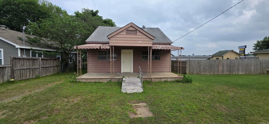 HERE IS AN AFFORDABLE PLACE FOR A COMMERCIAL VENTURE. ZONED C-3 WAS RESIDENTIAL BUT HAS TO BE SOLD COMMERCIAL. ALREADY ZONED. HOUSE HAS BEEN GUTTED/ WILL NEED WORK. HOUSE IS CURRENTLY ON A SEPTIC SYSTEM BUT SEWER IS AVAILABLE. BEING SOLD AS IS. REFRIGERATOR AND STOVE DO NOT BELONG TO SELLER. DO NOT CONVEY.