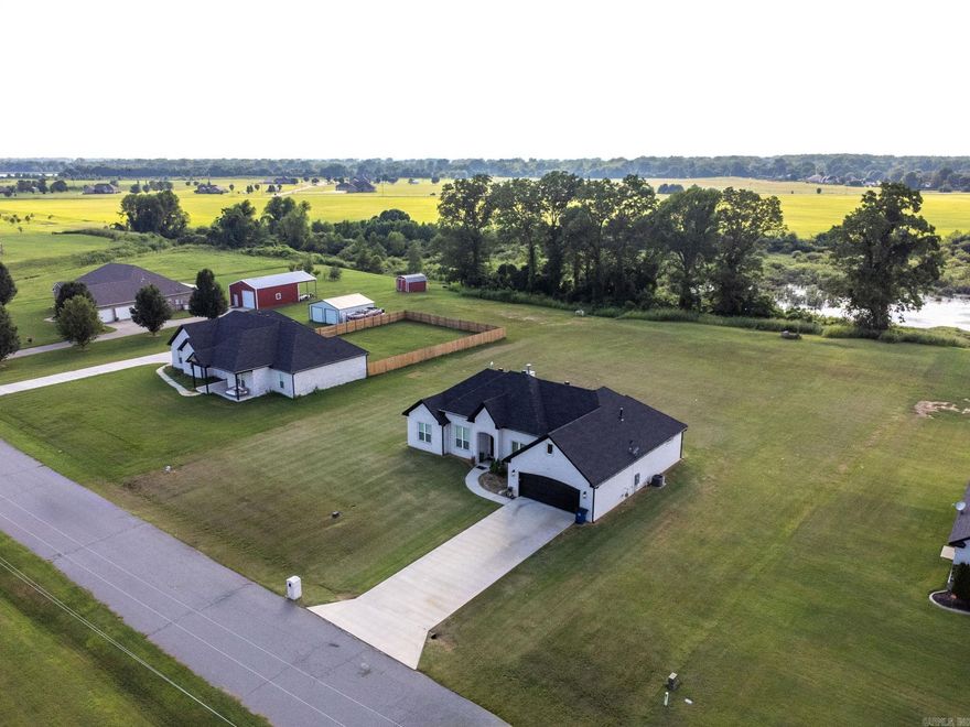 Secluded Secretariat sits on a beautiful piece of land in the private neighborhood of Ashley Downs.  This home features open concept living with the ability to entertain from any location in the kitchen-living area. Secretariat is country living with all the conveniences within minutes.  There are 3 beds with an additional office space which could function as a 4th bedroom and 2 full baths. LVP flooring throughout and fantastic granite to boost.  A great home in a great area.  Schedule you tour. AGENTS SEE REMARKS!