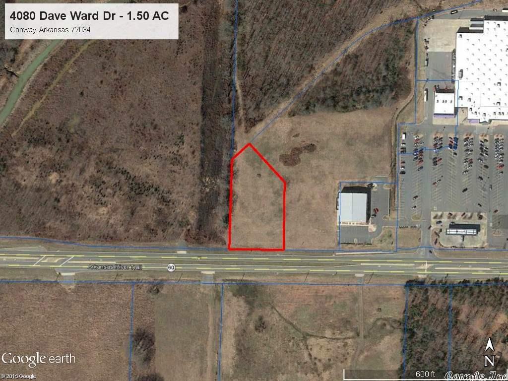 Prime commercial property in Conway Marketplace Shopping Center. Close to Wal-Mart and future Conway Western Loop. Zoned C-3