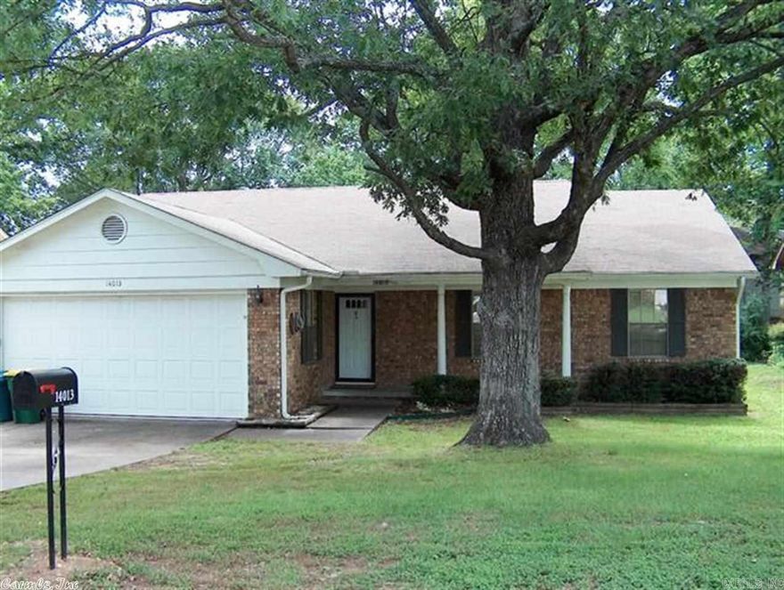 Ready to move in 3BR 2B with walk-in closets, den and dining room.  Kitchen is complete with all appliances including trash compactor refrigerator and microwave and toaster!  Oversized 2 car garage with flooring over garage and pull down staircase in garage. Fresh paint, cleaned berber carpets Newer roof, HA, storm doors and light fixtures.  Built in cabinets in den.  Deck on the back of house.  No pets!