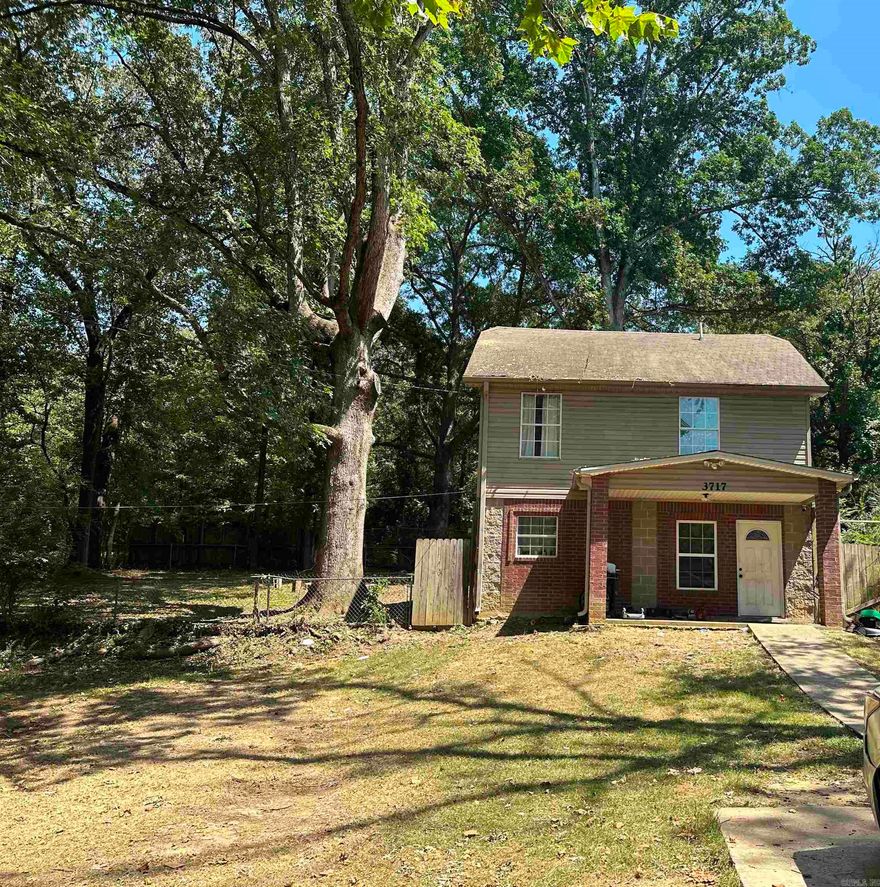 A lovely 2 story 3 bedroom 2 bath home on two lots located in a quiet neighborhood with an extra large backyard.  The home is a perfect starter home, forever home or a great investment opportunity. The home is currently rented. The tenant lease ends September 30. (Photos are the most recent interior photos prior to current rental.).   The home is tenant occupied.  Please allow a minimum of 24 hours for showings.