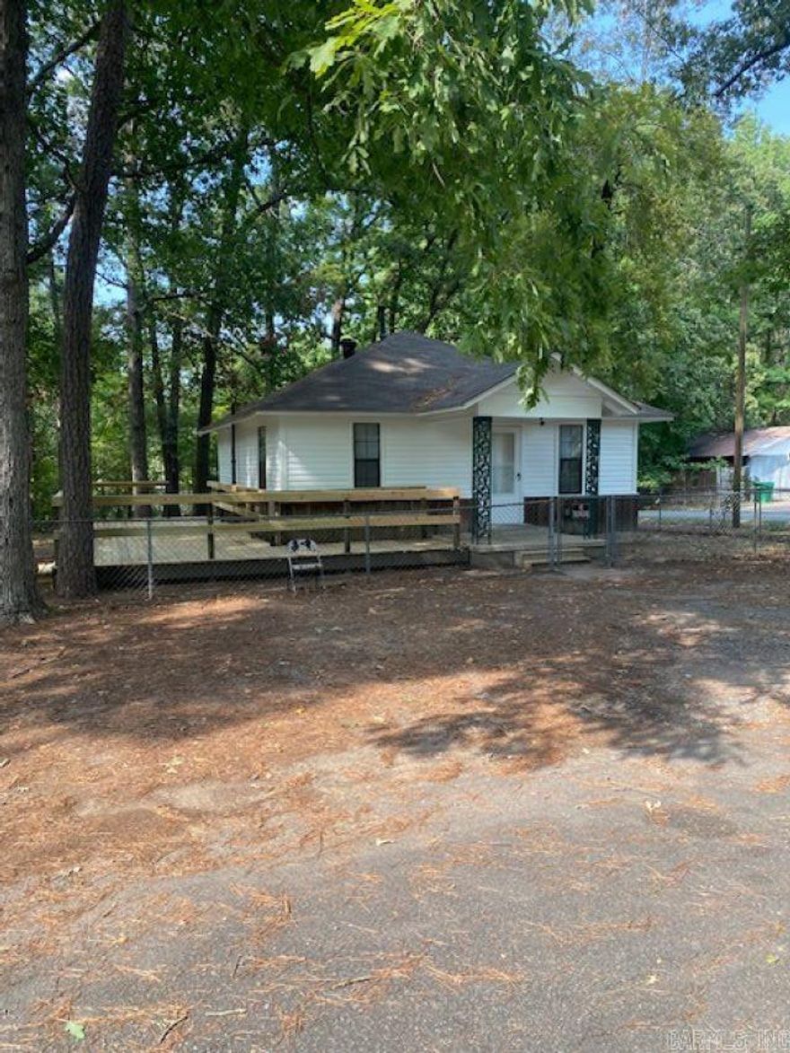 Great house that has been updated inside and out and move in ready. The exterior has new paint with refreshed boards on the deck and a brand new roof. The interior also has new paint and new floors throughout with LVP in the main areas and new carpet in the bed rooms. The bathroom has also been remodeled with a new vanity, toilet, and new flooring. This home also boast new electrical in the whole house, all new HVAC including the indoor and outdoor unit with new duct work, and new blown insulation in the attic. There are extra lots available for purchase with this property if buyers are interested. This house is a must see! Set up your showing today.