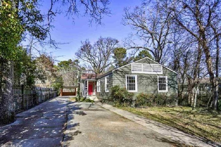 Totally updated 2 bedroom 1 bath Hillcrest beauty.  There is a nice sized fenced backyard.  Their is also off street parking with a carport